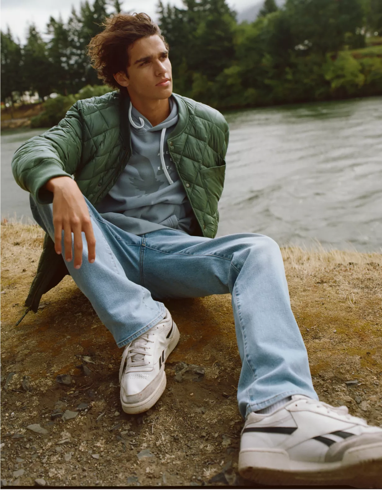 AE AirFlex+ Ultrasoft Distressed Original Bootcut Jean 3 AE AirFlex+ Ultrasoft Distressed Original Bootcut Jean