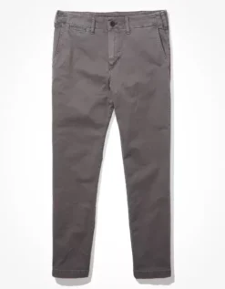 AE Flex Original Straight Lived-In Khaki Pant -Aerie 0125 4711 005 f