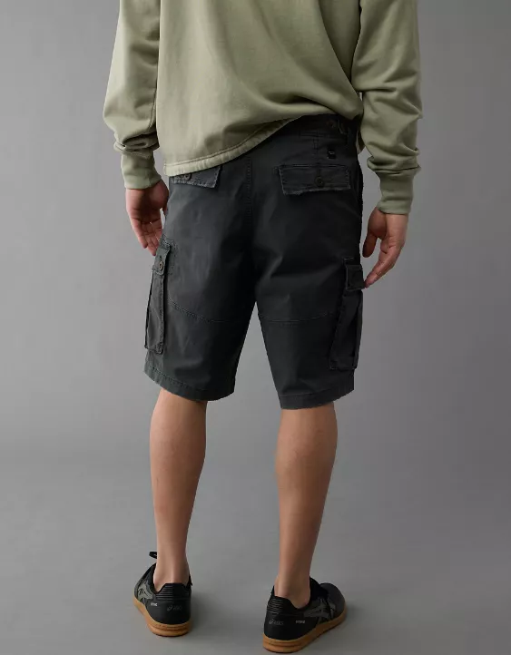 AE Flex 12" Lived-In Longer Length Cargo Short 4 AE Flex 12" Lived-In Longer Length Cargo Short - Image 2