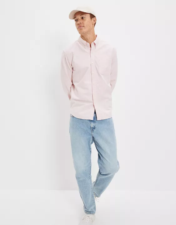 AE Everyday Oxford Button-Up Shirt 4 AE Everyday Oxford Button-Up Shirt - Image 2