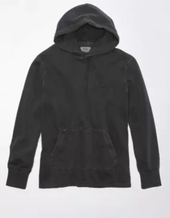 AE Super Soft Open Hem Hoodie -Aerie 0193 2080 001 f