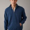 AE Super Soft Quarter-Zip Sweatshirt -Aerie 0195 2076 410 of