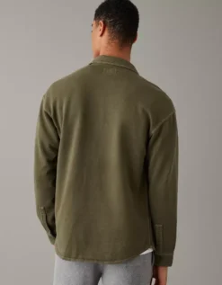 AE Super Soft Fleece Shacket 7 AE Super Soft Fleece Shacket -Aerie 0195 2079 309 ob