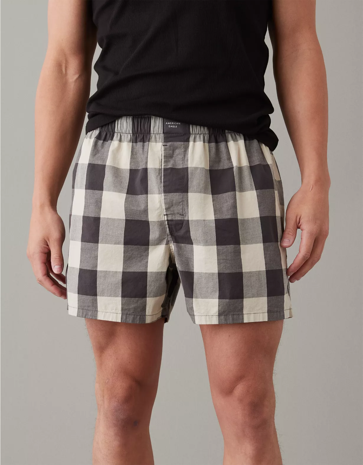 AEO Plaid Stretch Boxer Short 3 AEO Plaid Stretch Boxer Short