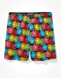AEO Neon Leopards Stretch Boxer Short 7 AEO Neon Leopards Stretch Boxer Short -Aerie 0220 3299 001 f