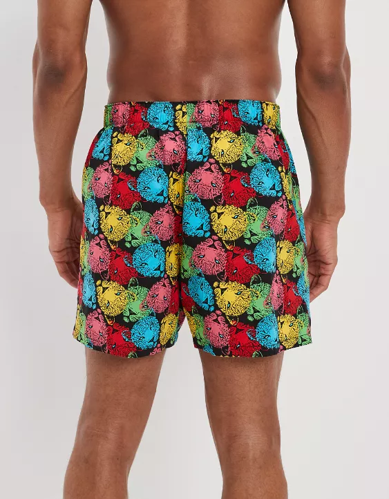 AEO Neon Leopards Stretch Boxer Short 4 AEO Neon Leopards Stretch Boxer Short - Image 2