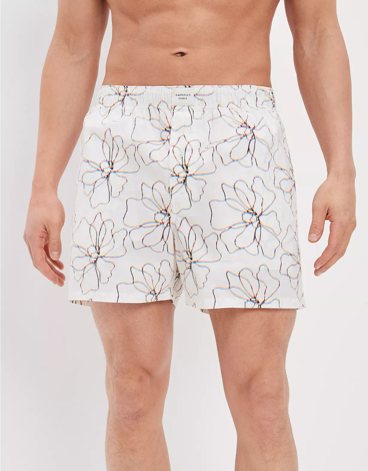 AEO Floral Sketch Stretch Boxer Short 3 AEO Floral Sketch Stretch Boxer Short