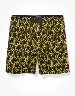 AEO Smiley® Spraypaint Stretch Boxer Short 7 AEO Smiley® Spraypaint Stretch Boxer Short -Aerie 0220 3439 001 f