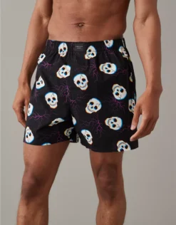 AEO Lightning Skeleton Stretch Boxer Short