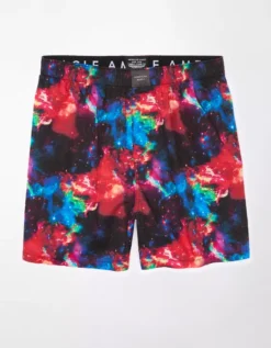 AEO Galaxy Stretch Boxer Short 7 AEO Galaxy Stretch Boxer Short -Aerie 0220 3590 001 f