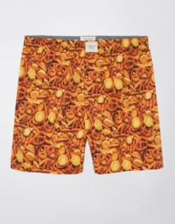 AEO Pretzels Stretch Boxer Short 7 AEO Pretzels Stretch Boxer Short -Aerie 0220 3606 800 f