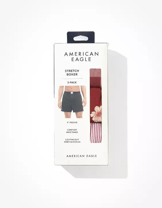 AEO Stretch Boxer Short 3-Pack 4 AEO Stretch Boxer Short 3-Pack - Image 2