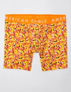 AEO Candy Corn 6" Classic Boxer Brief -Aerie 0235 3356 800 f