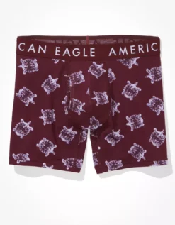 AEO Glass Turtles 6" Classic Boxer Brief -Aerie 0235 3413 613 f