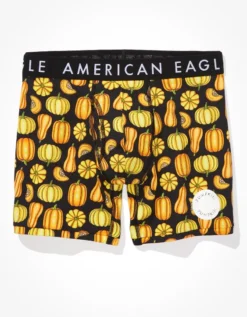 AEO Pumpkins Scratch + Sniff 6" Classic Boxer Brief 7 AEO Pumpkins Scratch + Sniff 6" Classic Boxer Brief -Aerie 0235 3427 001 f