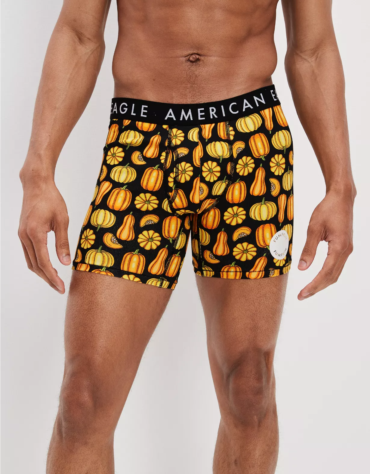 AEO Pumpkins Scratch + Sniff 6" Classic Boxer Brief 3 AEO Pumpkins Scratch + Sniff 6" Classic Boxer Brief