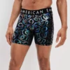AEO Silver Snakes 6" Flex Boxer Brief 1 AEO Silver Snakes 6" Flex Boxer Brief -Aerie 0236 3293 001 of