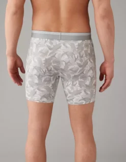 AEO Grayscale 6" Ultra Soft Boxer Brief -Aerie 0237 0063 020 ob