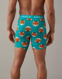 AEO Tigers 6" Ultra Soft Boxer Brief -Aerie 0237 3436 310 ob