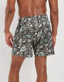 AEO Snake Skin Satin Pocket Boxer Short -Aerie 0238 3423 100 ob