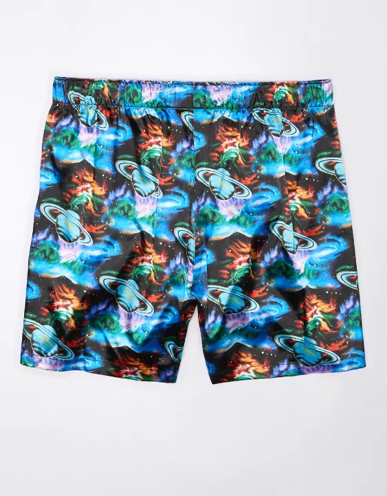 AEO Galaxy Satin Pocket Boxer Short 4 AEO Galaxy Satin Pocket Boxer Short - Image 2