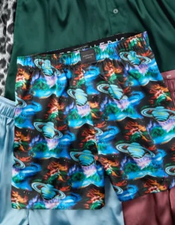 AEO Galaxy Satin Pocket Boxer Short 7 AEO Galaxy Satin Pocket Boxer Short -Aerie 0238 3567 001 d2
