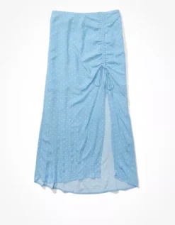 AE Floral Slip Midi Skirt -Aerie 0312 4557 400 f