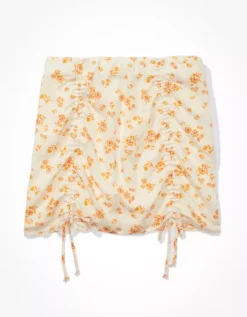 AE Silky Floral Mini Skirt 7 AE Silky Floral Mini Skirt -Aerie 0312 4605 800 f