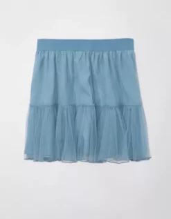AE High-Waisted Tulle Mini Skirt -Aerie 0312 4732 400 f