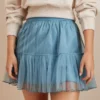 AE High-Waisted Tulle Mini Skirt 2 AE High-Waisted Tulle Mini Skirt -Aerie 0312 4732 400 of