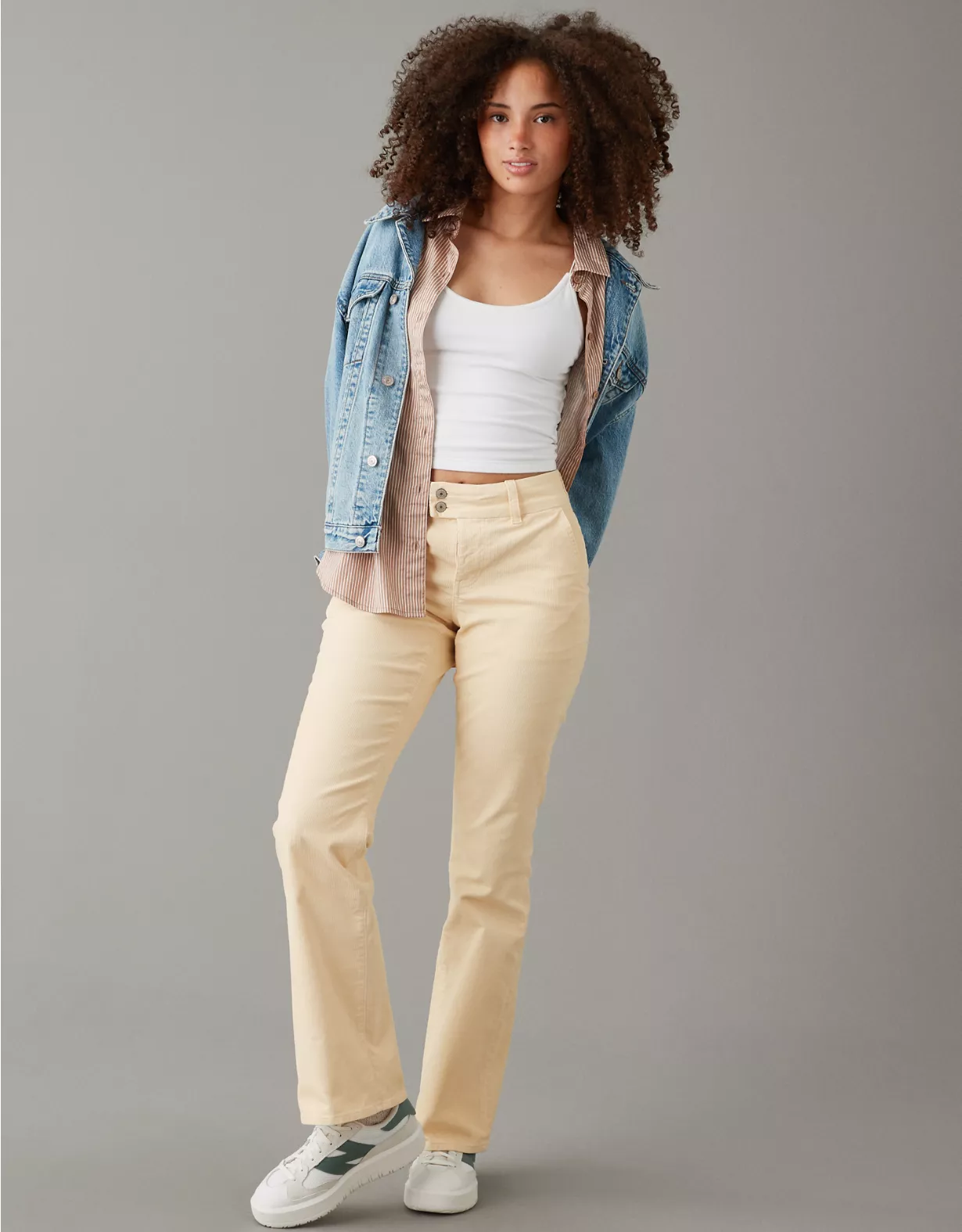 AE Stretch Curvy High-Waisted Kick Boot Corduroy Pant 3 AE Stretch Curvy High-Waisted Kick Boot Corduroy Pant