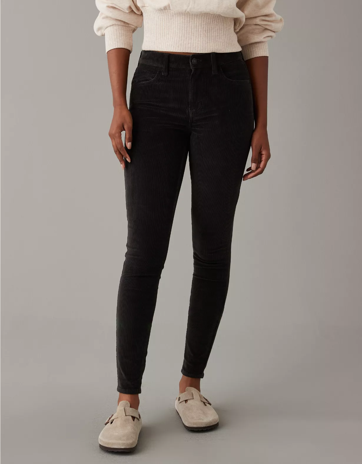 AE Stretch High-Waisted Corduroy Jegging 3 AE Stretch High-Waisted Corduroy Jegging