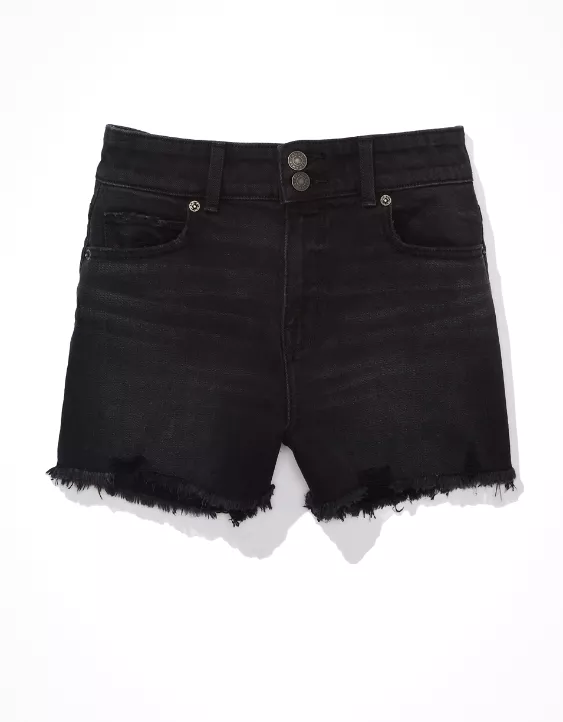 AE Stretch Denim Mom Shorts 5 AE Stretch Denim Mom Shorts - Image 3