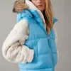 AE Faux Fur Hooded Puffer Vest 2 AE Faux Fur Hooded Puffer Vest -Aerie 0384 3422 400 of