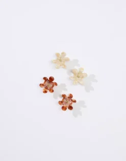 AEO Flower Hair Clip 4-Pack 7 AEO Flower Hair Clip 4-Pack -Aerie 0421 6945 251 b