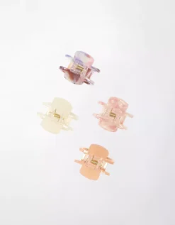 AE Lavender & Purple Claw Clip 4-Pack -Aerie 0421 7013 900 b