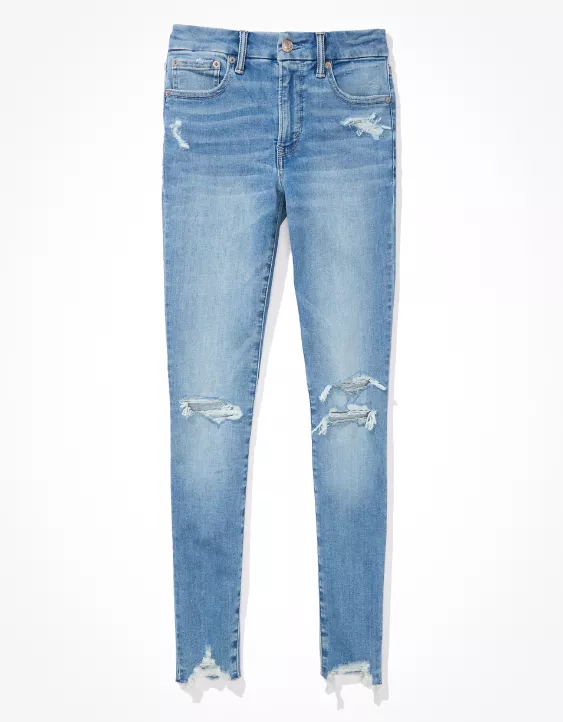 AE Luxe Ripped High-Waisted Jegging 5 AE Luxe Ripped High-Waisted Jegging - Image 3