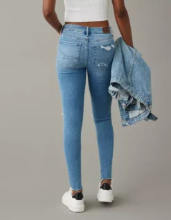 AE Luxe Ripped High-Waisted Jegging 6 AE Luxe Ripped High-Waisted Jegging -Aerie 0433 4655 915 ob