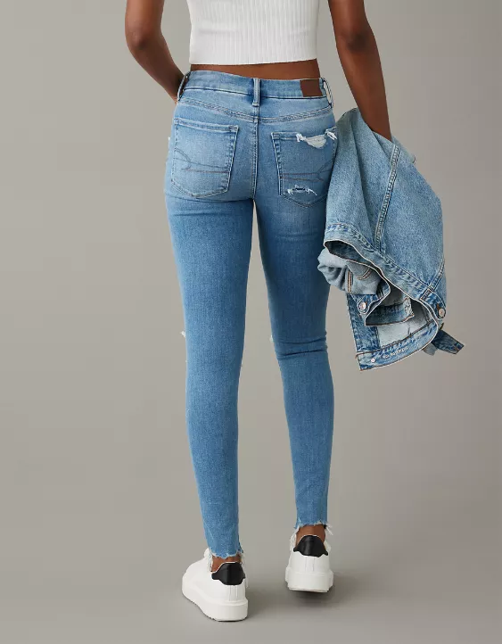 AE Luxe Ripped High-Waisted Jegging 4 AE Luxe Ripped High-Waisted Jegging - Image 2