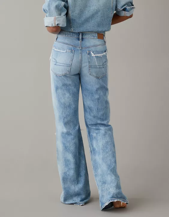 AE Dreamy Drape Ripped Low-Rise Baggy Flare Jean 5 AE Dreamy Drape Ripped Low-Rise Baggy Flare Jean - Image 3