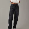 AE Super High-Waisted Baggy Straight Cargo Jean -Aerie 0437 4856 081 of