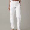 AE Stretch Super High-Waisted Baggy Straight Jean -Aerie 0437 4880 101 of