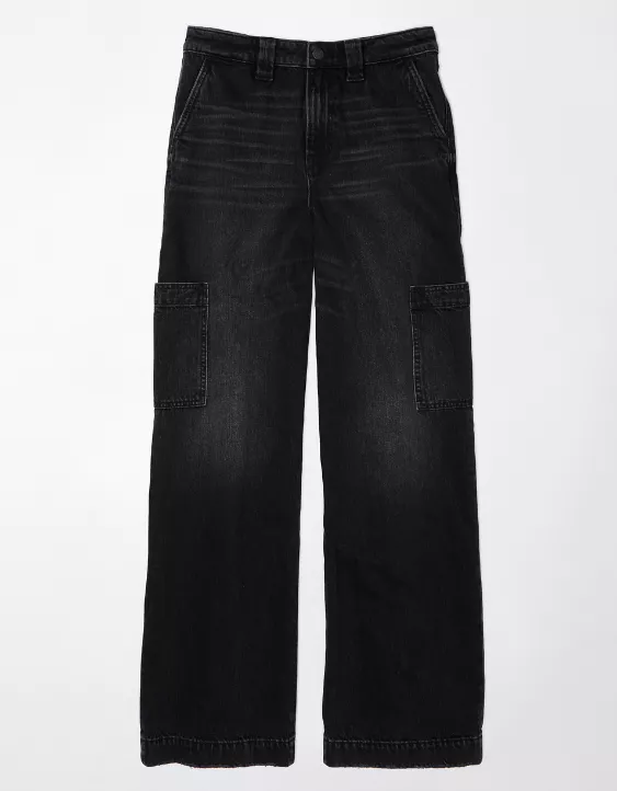 AE Super High-Waisted Baggy Wide-Leg Cargo Jean 5 AE Super High-Waisted Baggy Wide-Leg Cargo Jean - Image 3