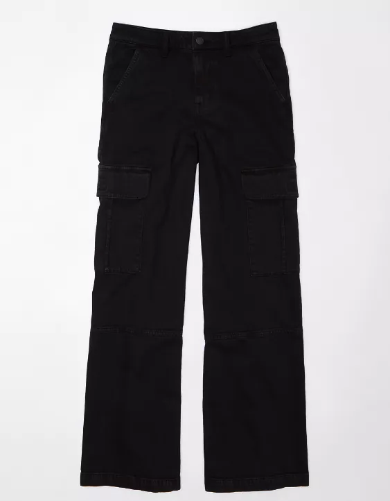 AE Stretch Super High-Waisted Baggy Wide-Leg Cargo Pant 5 AE Stretch Super High-Waisted Baggy Wide-Leg Cargo Pant - Image 3