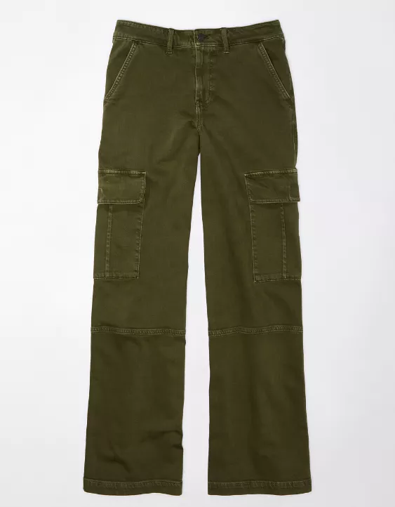 AE Dreamy Drape Stretch Cargo Super High-Waisted Baggy Wide-Leg Pant 5 AE Dreamy Drape Stretch Cargo Super High-Waisted Baggy Wide-Leg Pant - Image 3