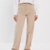 AE Stretch Twill Super High-Waisted Baggy Wide-Leg Pant -Aerie 0462 4765 676 of