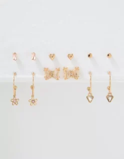 AE Crystal Butterfly Earrings 18-Pack -Aerie 0484 6824 700 d1