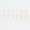 AEO Core Earrings 6-Pack -Aerie 0484 6965 709 f
