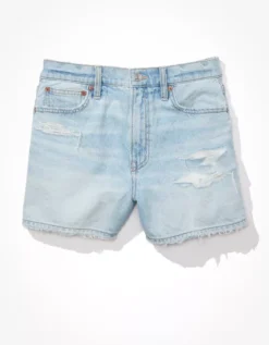 AE Strigid Denim Highest Waist '90s Boyfriend Short -Aerie 0547 7325 915 f