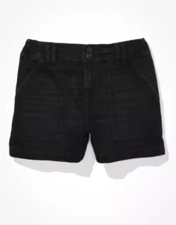 AE Denim Highest Waist '90s Boyfriend Short 7 AE Denim Highest Waist '90s Boyfriend Short -Aerie 0547 7526 001 f